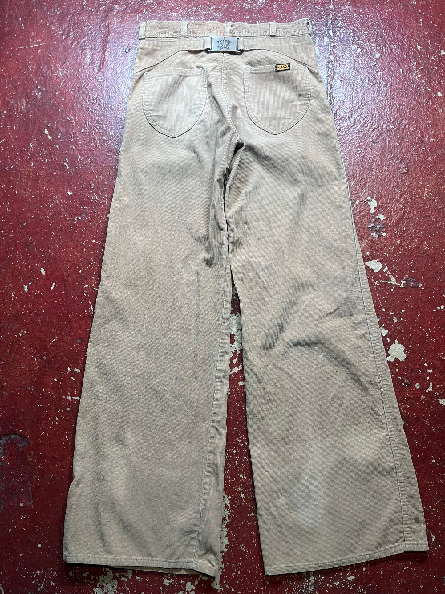 80s Hash Corduroy Bell Bottom Pants