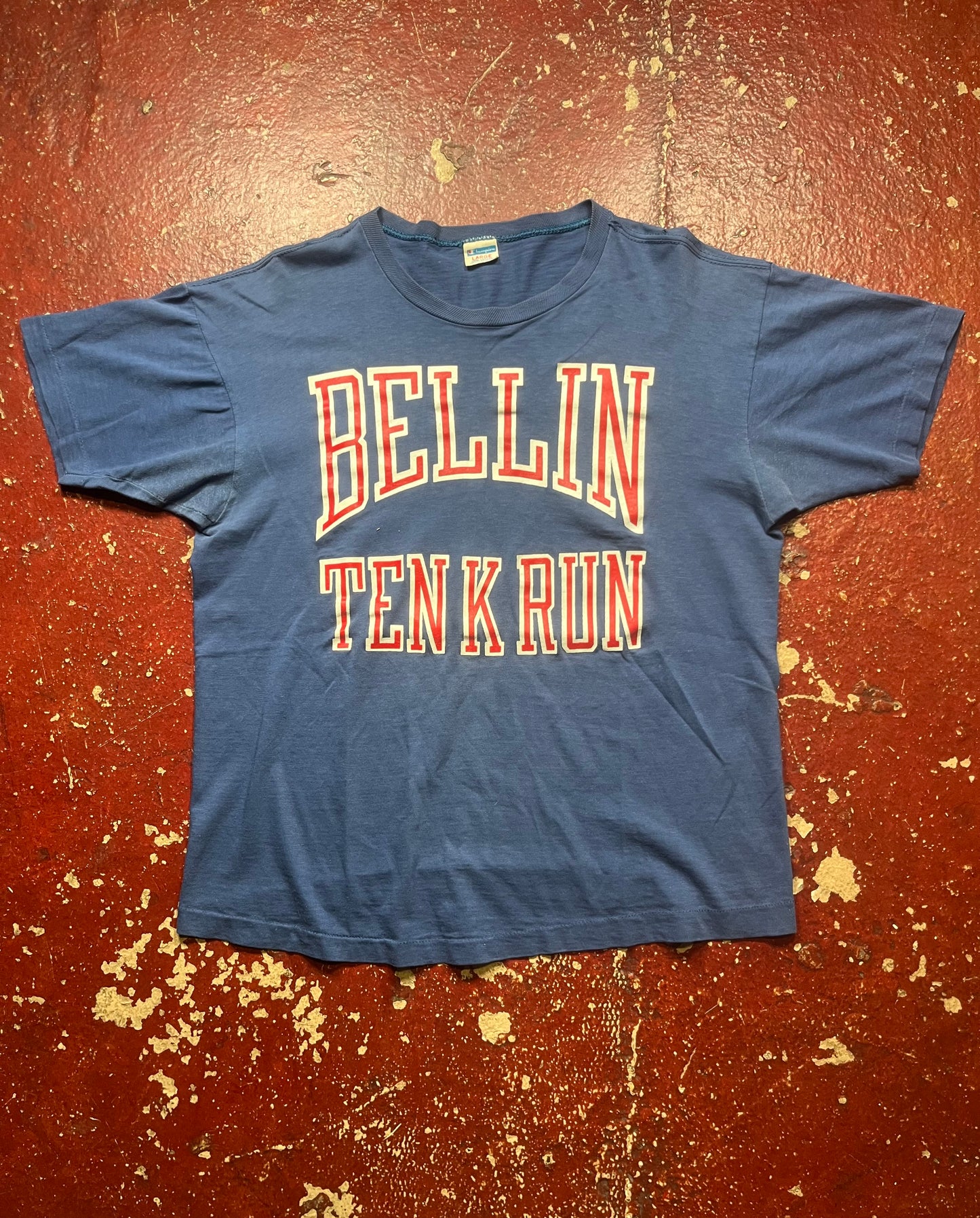 70s Champion Bellin 10k Run Tee