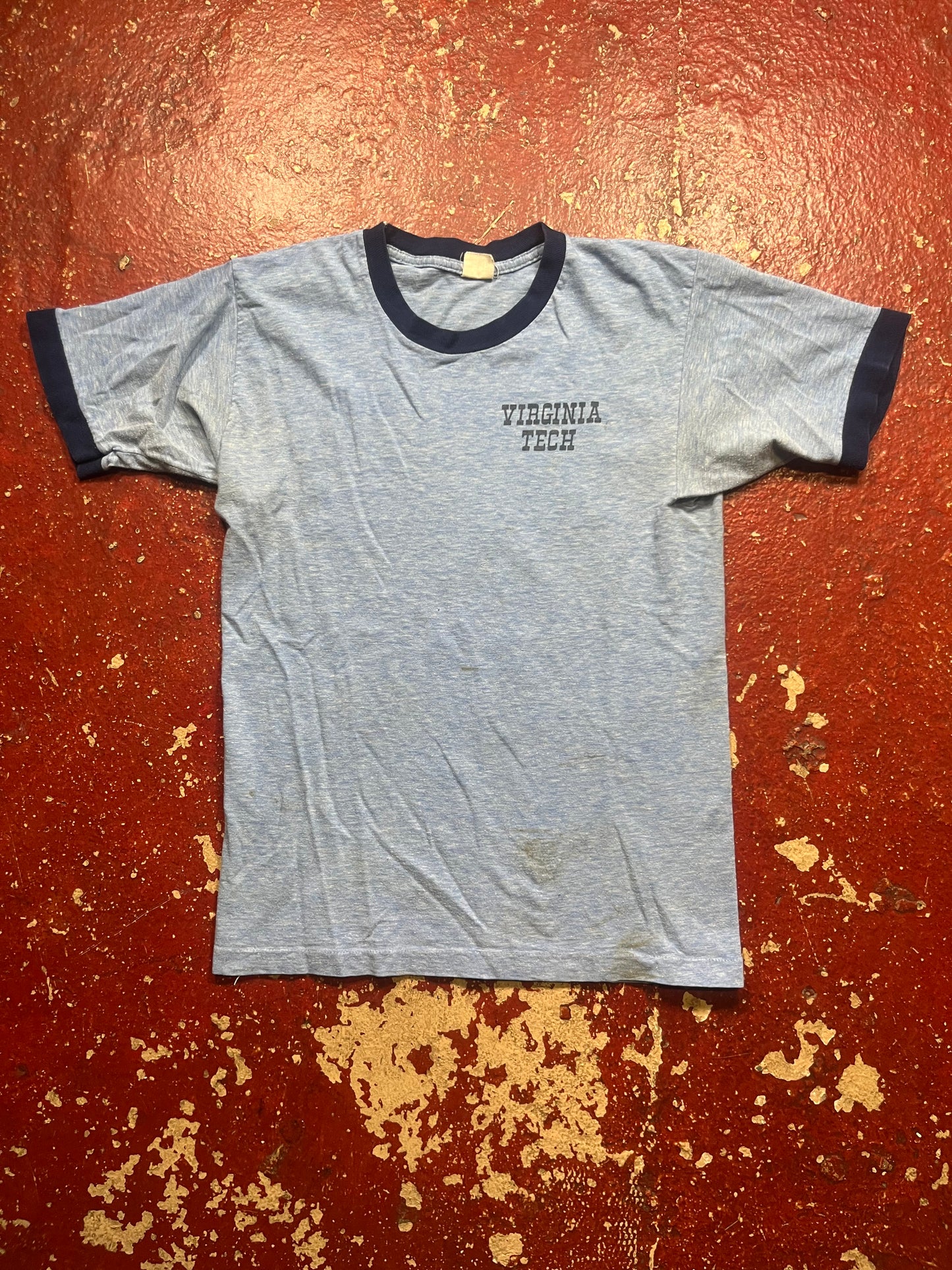 70s/80s Virginia Tech Ringer Tee