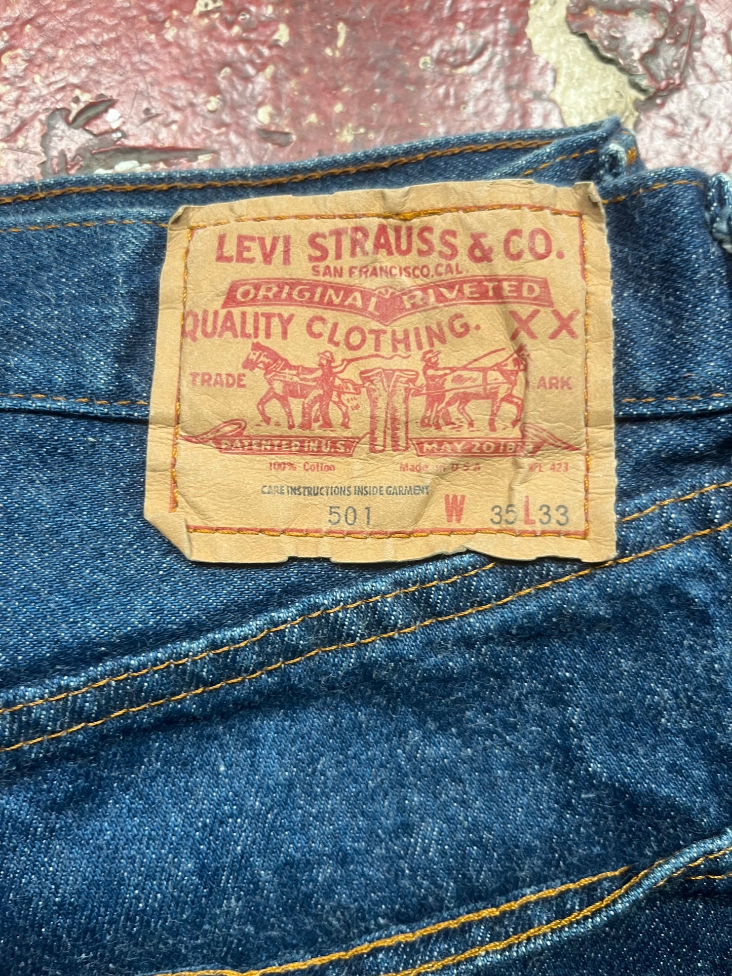 80s Levi’s 501s Jeans
