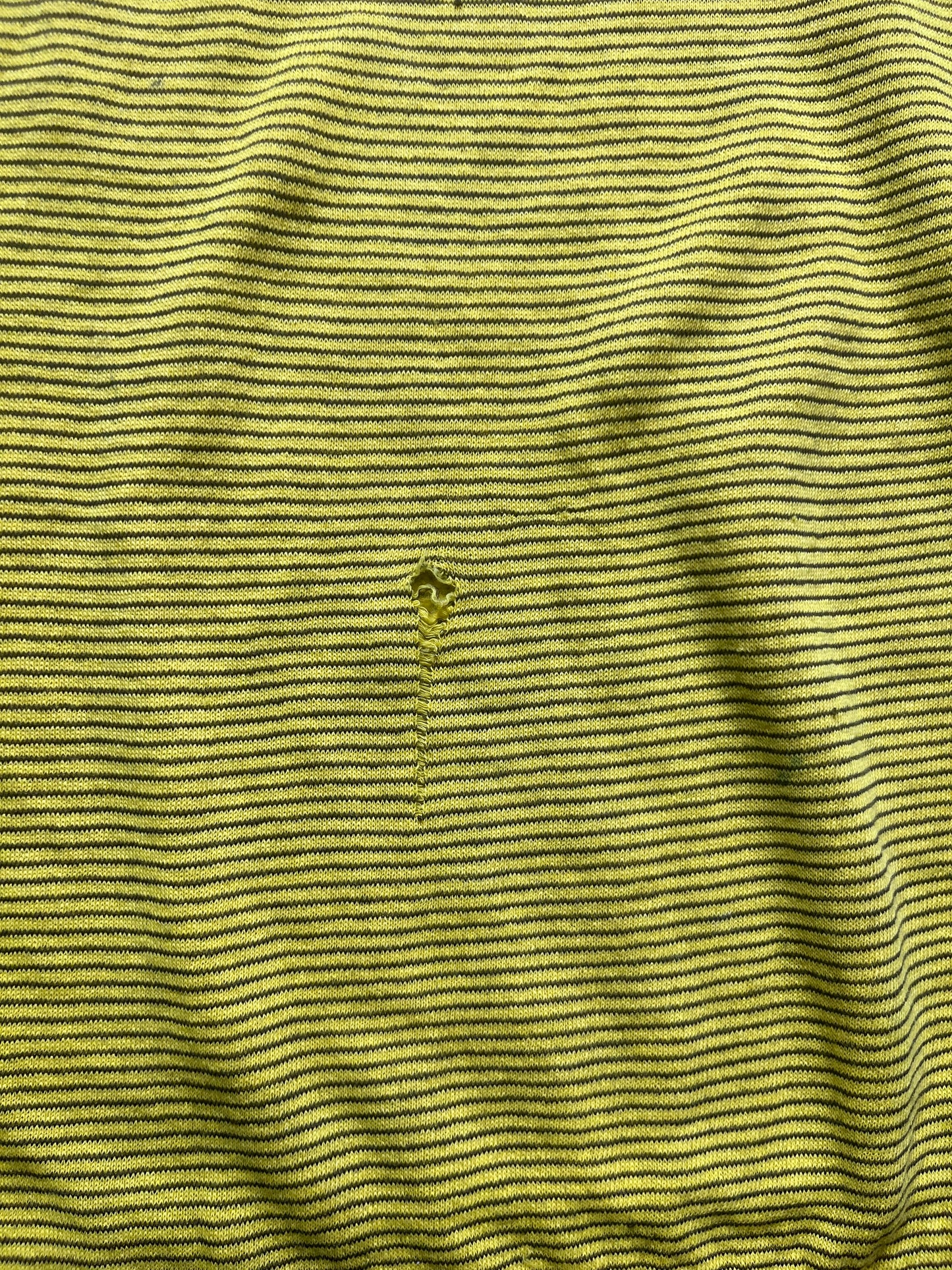 60s/70s Towncraft Yellow & Brown Short Sleeve Crewneck