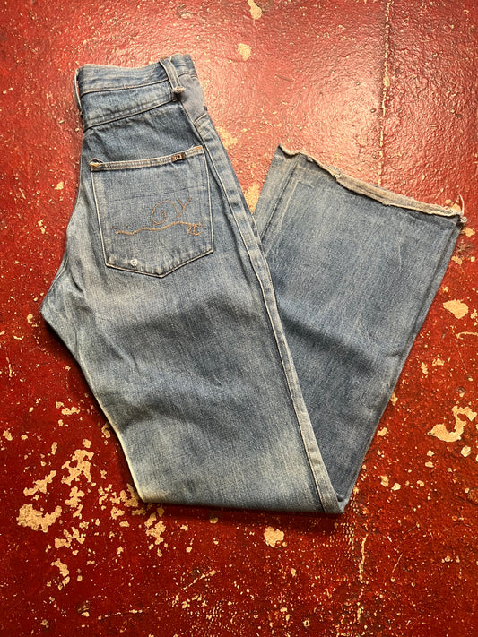 70s Cheap Jeans Bell Bottom Jeans
