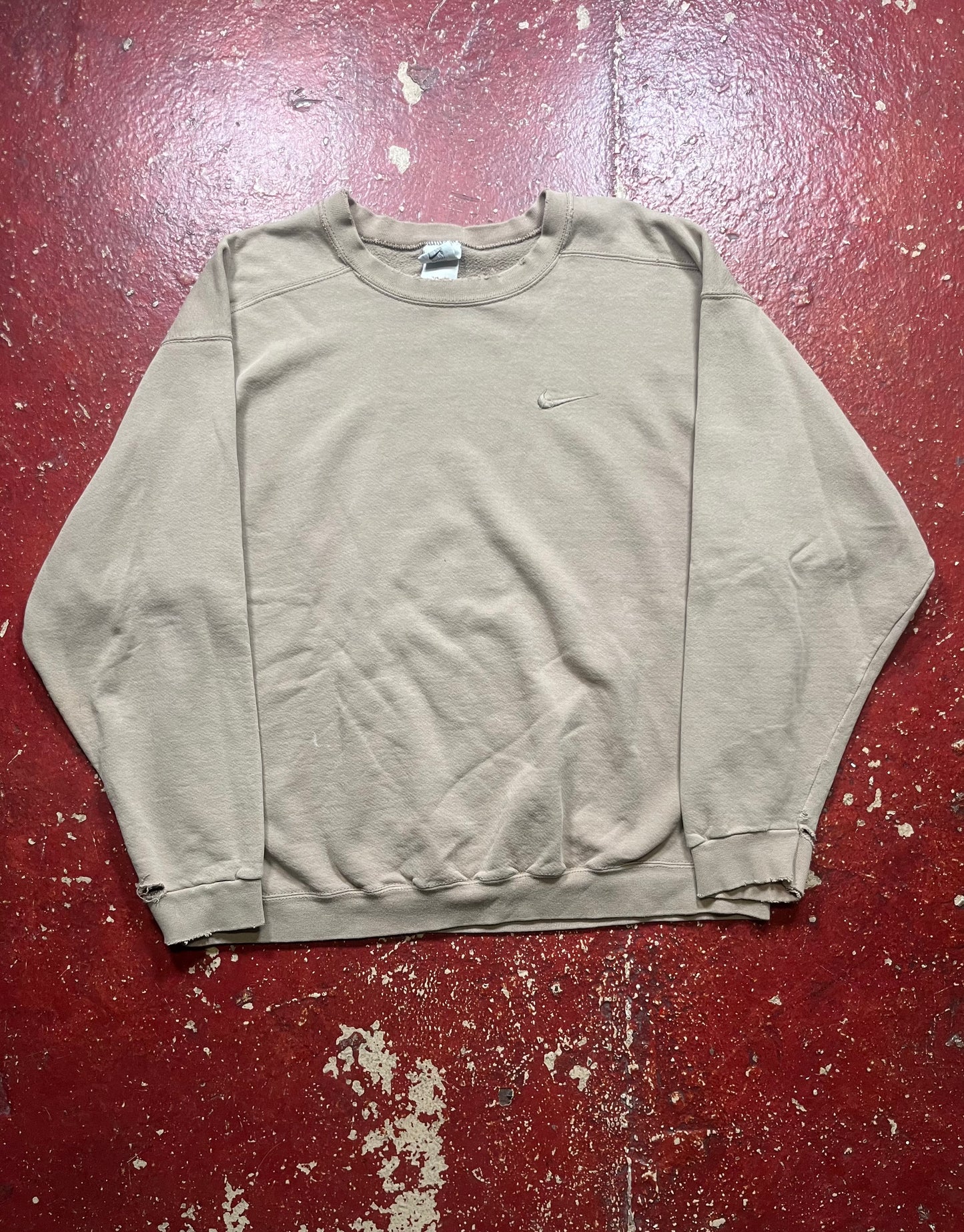 90s Nike Brown Crewneck