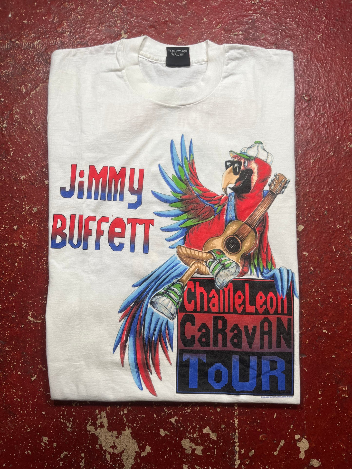 1993 Jimmy Buffett “Chameleon Caravan” Tee