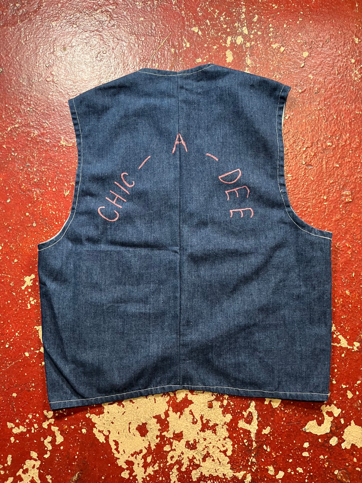 70s/80s Chic A Dee Denim Vest