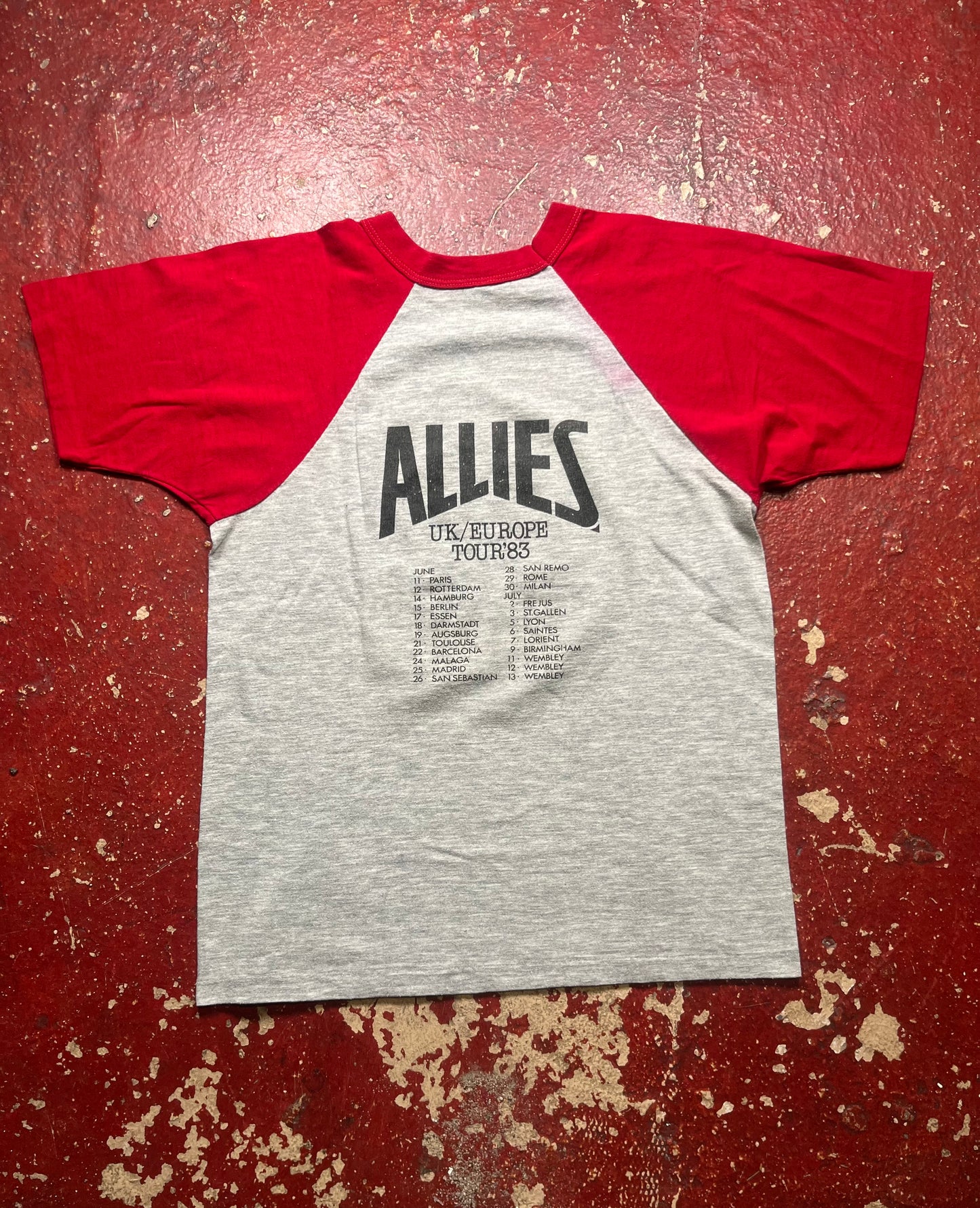 80s Crosby Stills & Nash “Allies” Tee