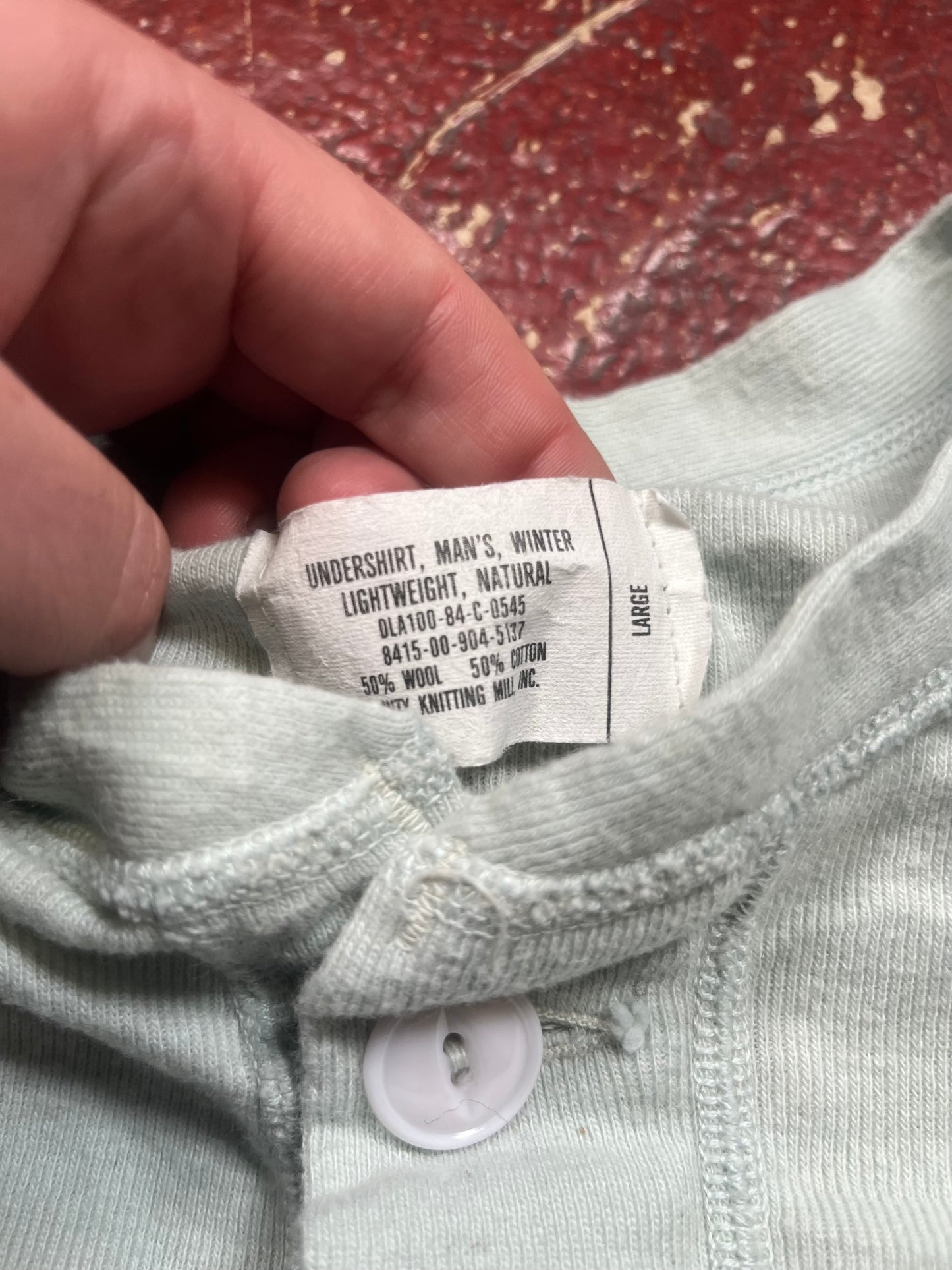 1984 Green Henley Shirt