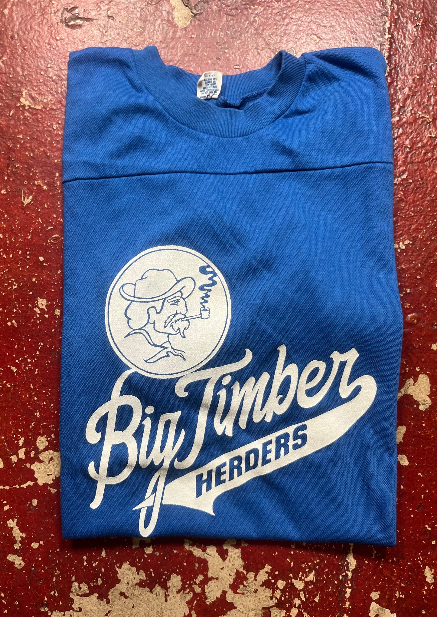 70s/80s Big Timber Herders Quarter Sleeve Shirt