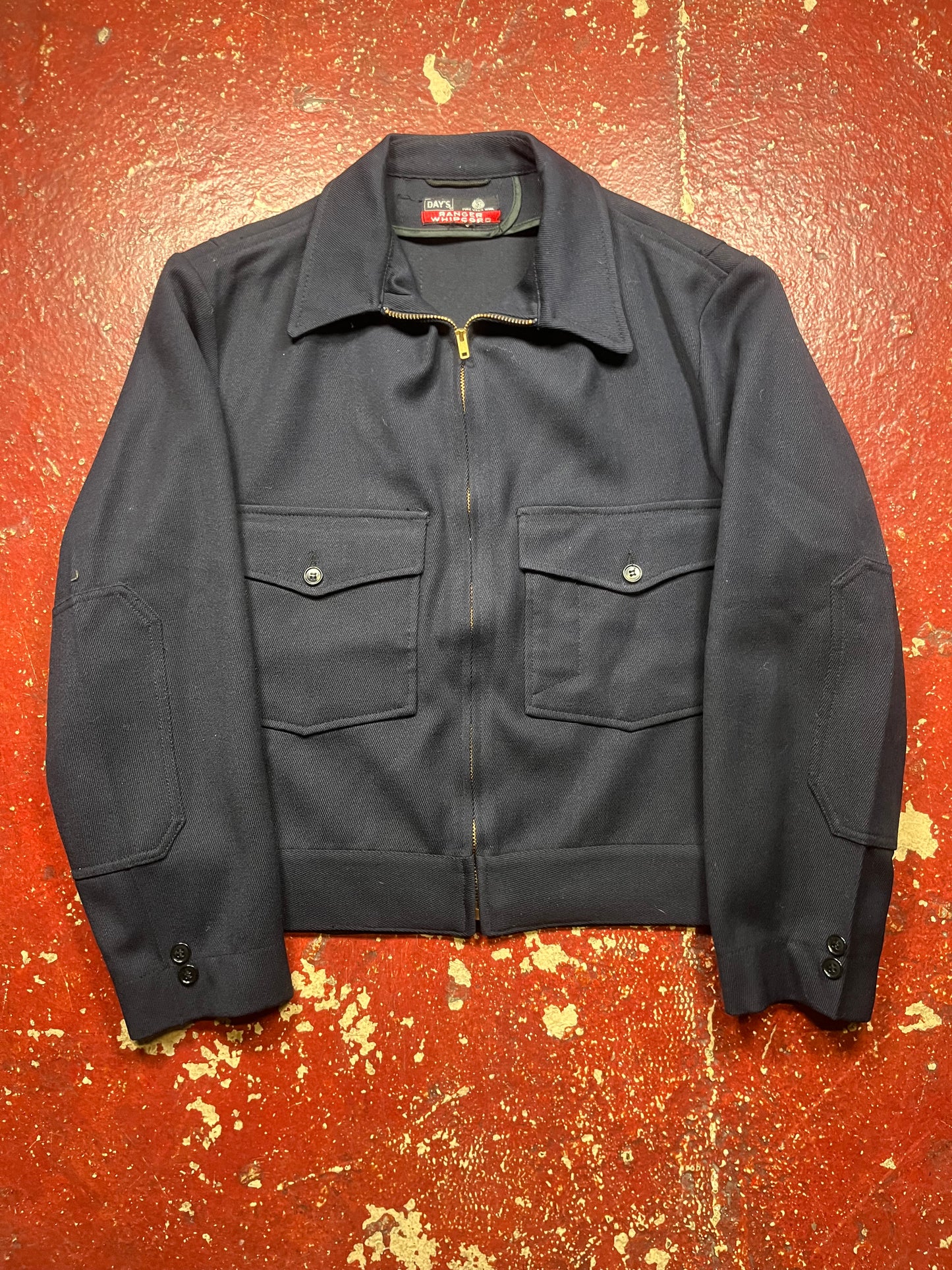 60s/70s Days Ranger Whipcord Blue Jacket
