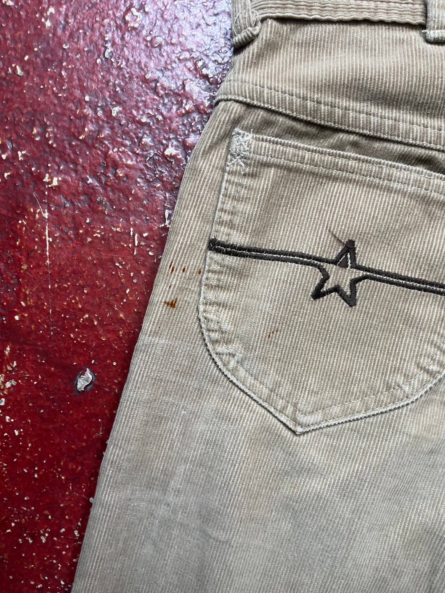 80s Hash Corduroy Bell Bottom Pants