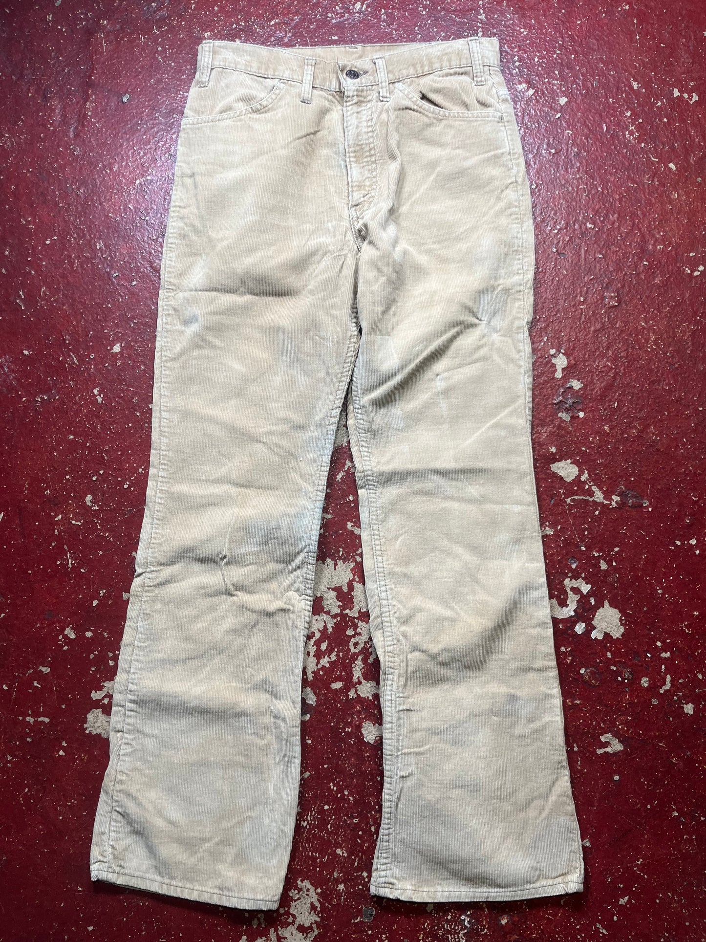 70s Levis Tan Corduroy Pants