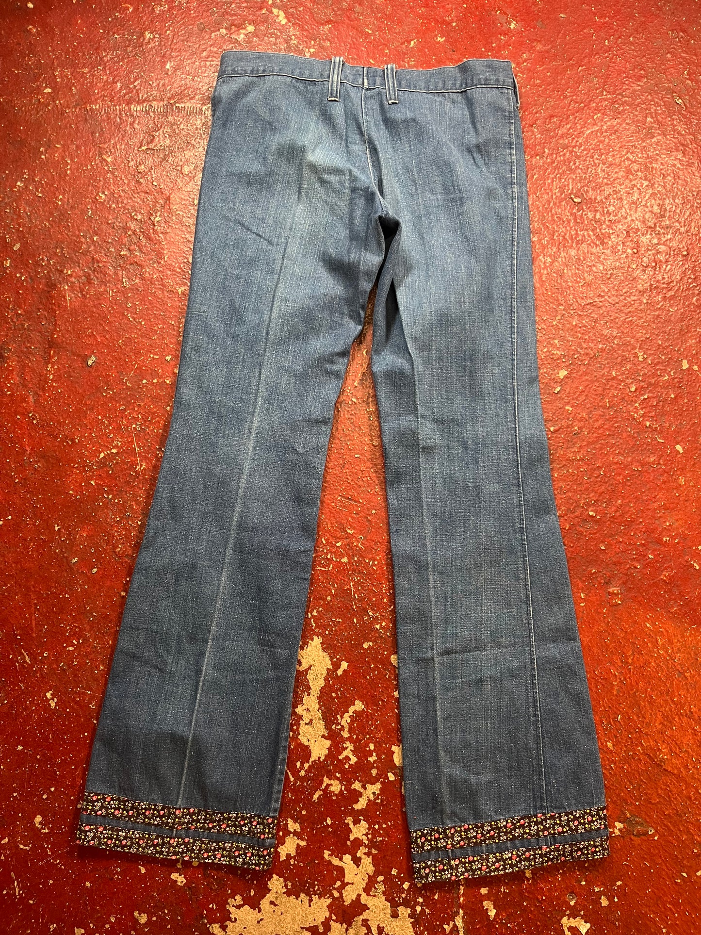 70s Lowrise Bell Bottom Pants