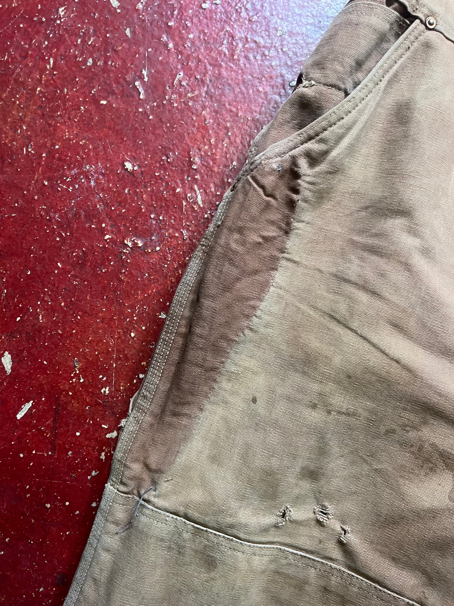 40s Carhartt Wool Lined Overalls