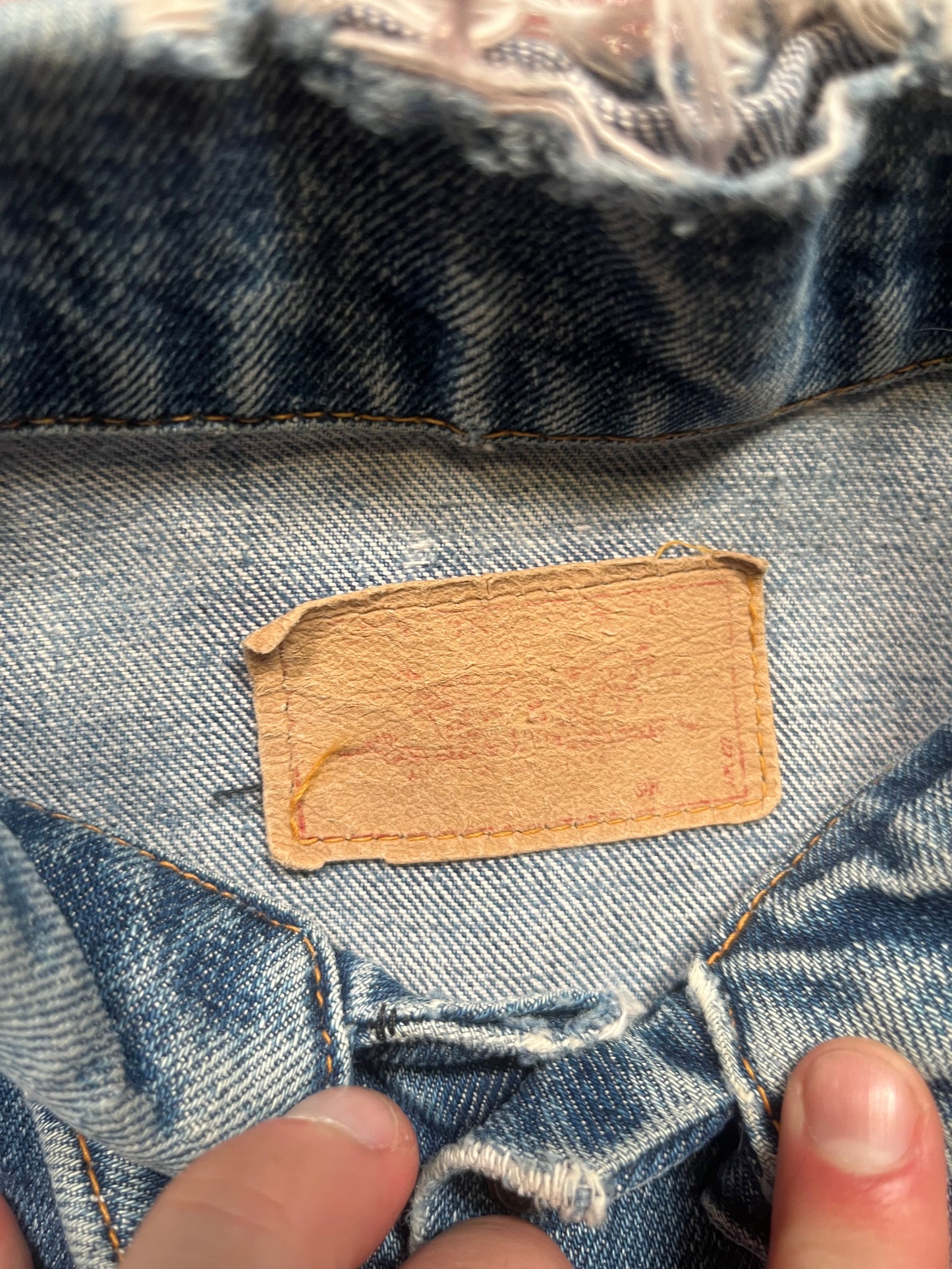 60s Levis Big E Trucker Jacket