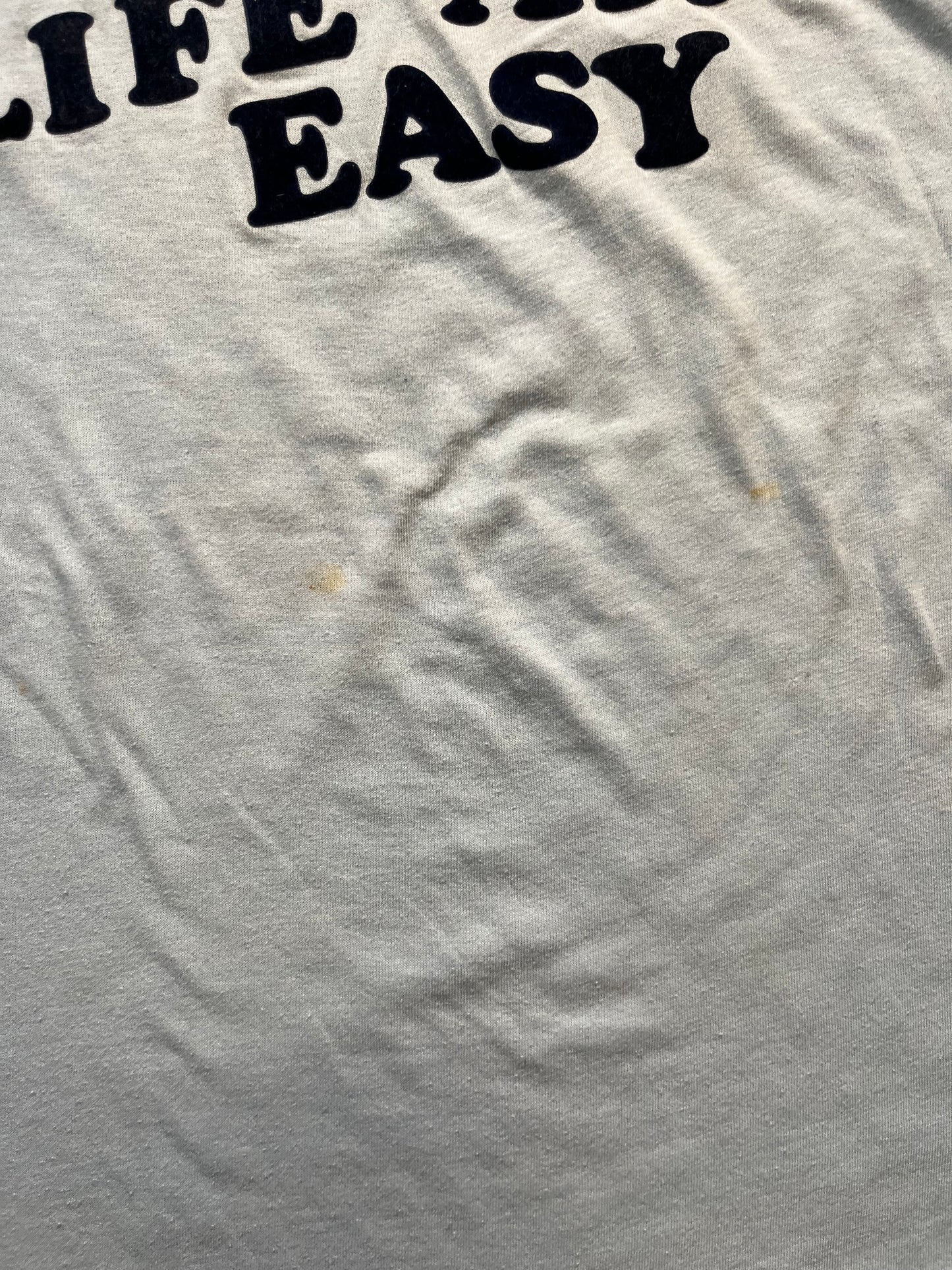 70s/80s Life Ain’t Easy Ringer Tee