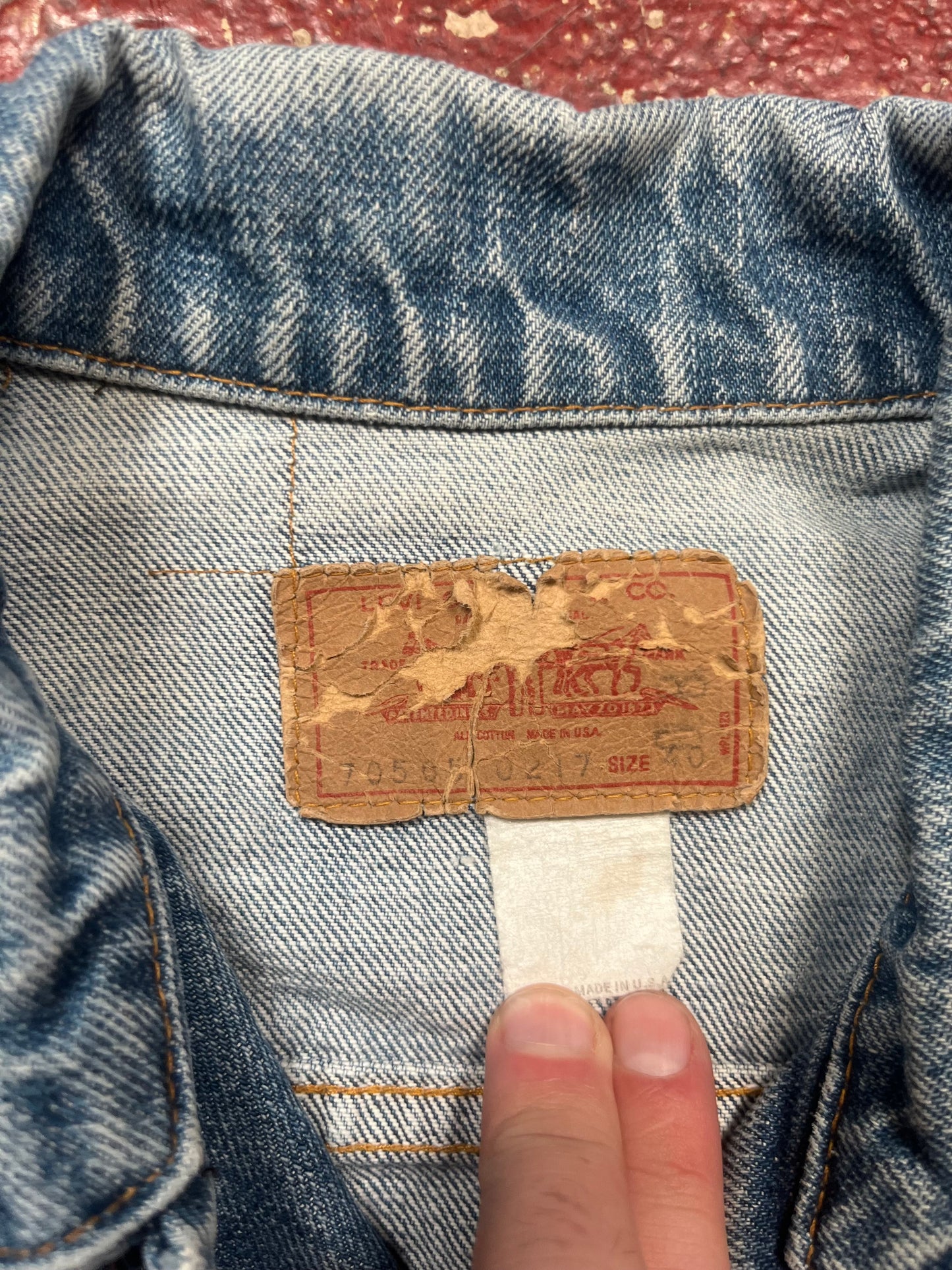 70s Levi’s Denim Trucker Jacket