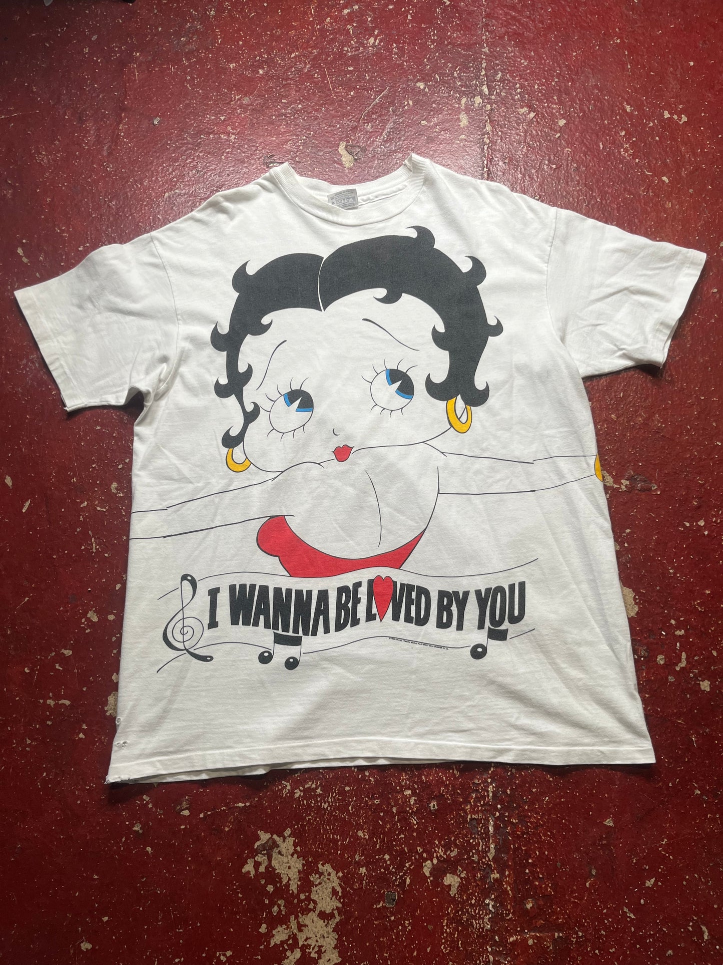 1989 Betty Boop “Wanna Be Loved By You” Tee
