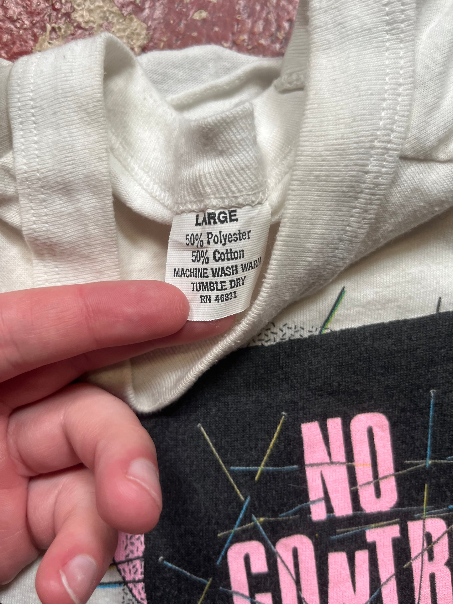 1982 Eddie Money “No Control” Tee