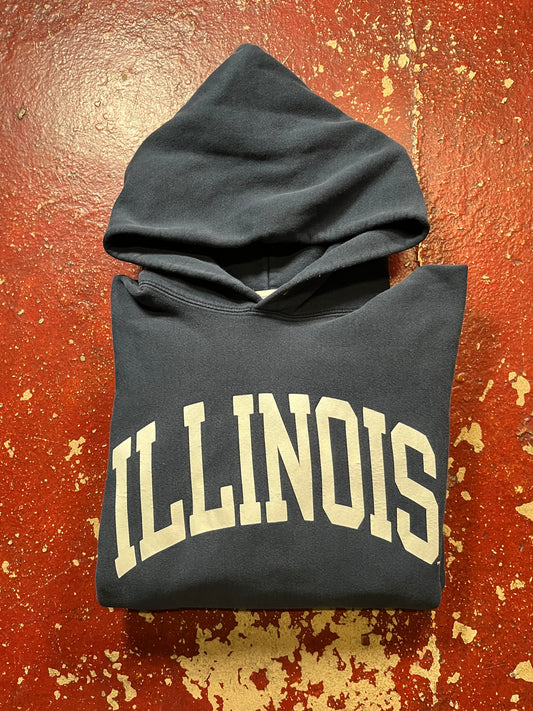 90s Champion Reverse Weave Illinois Hoodie