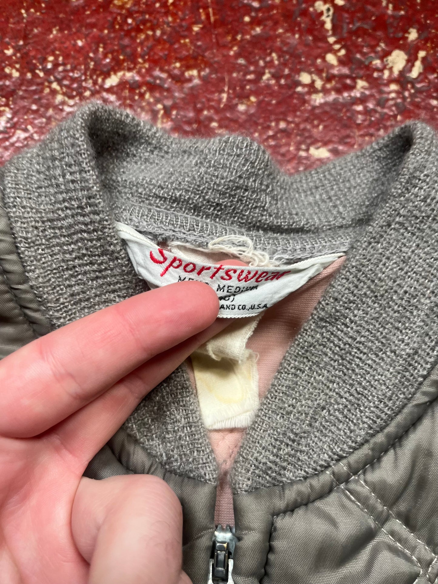 50s/60s Sportswear Quilted Jacket