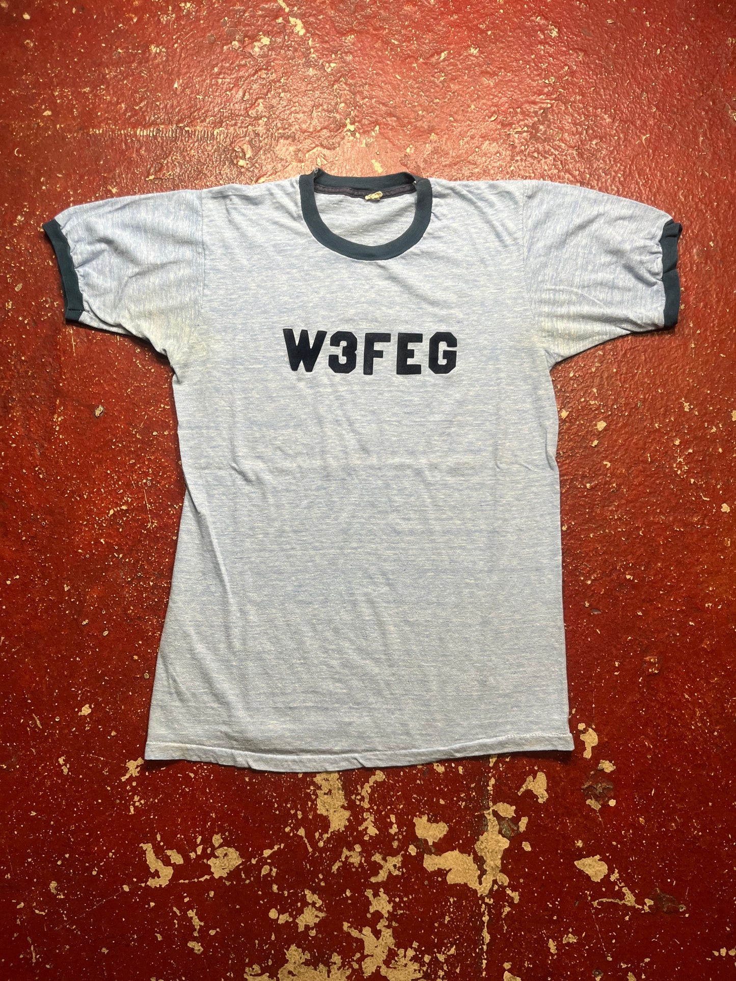 70s W3FEG Ringer Tee