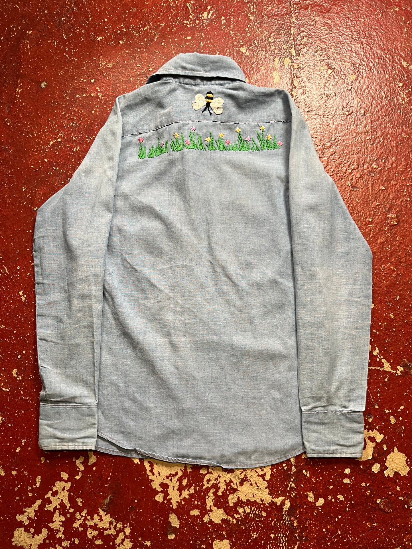 70s Levi’s Bee Chambray Long Sleeve Shirt