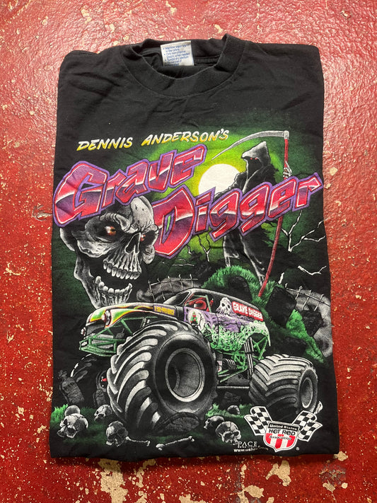 90s Dennis Anderson Grave Digger Tee