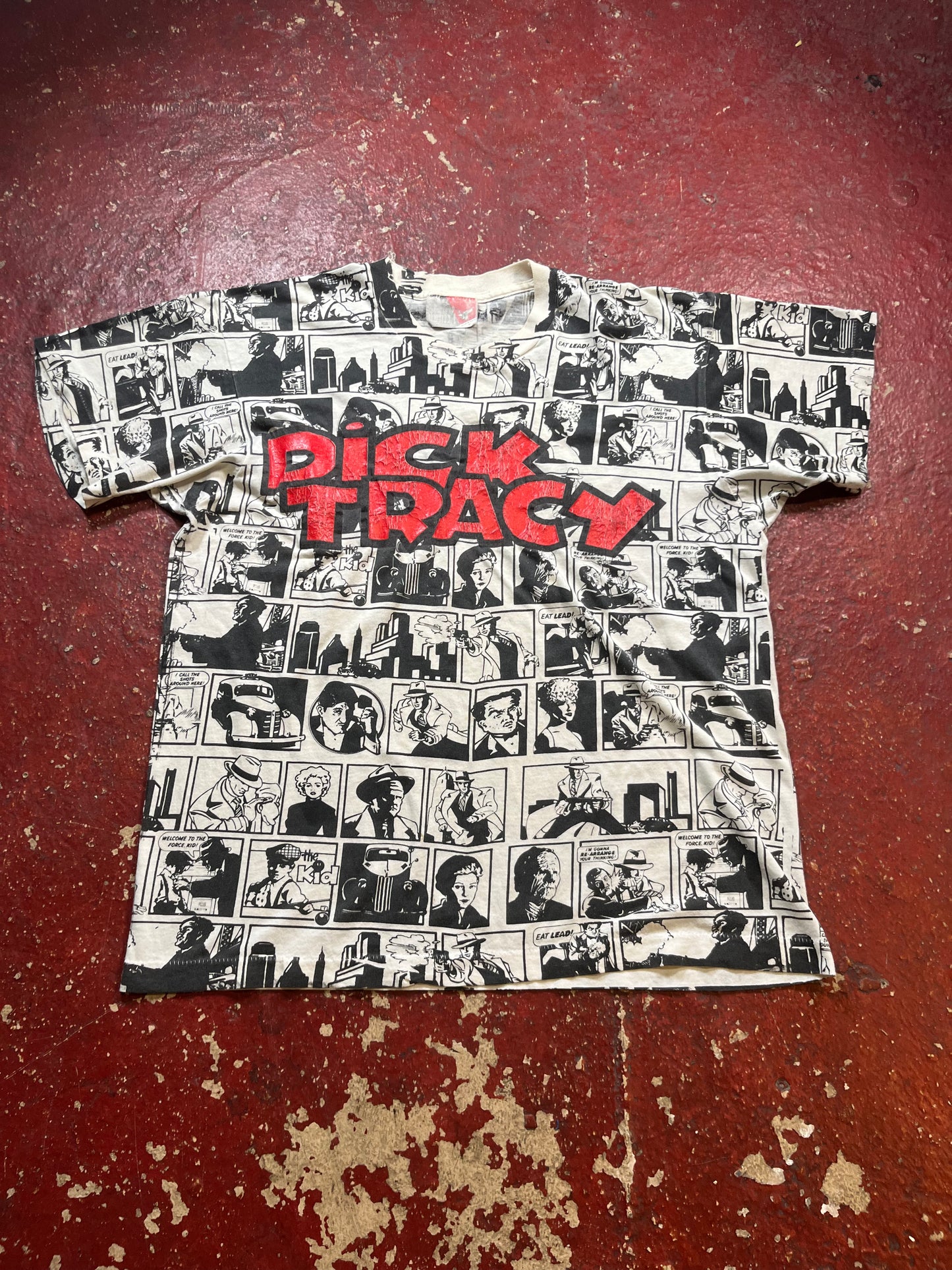 90s Dick Tracy Comic AOP Tee