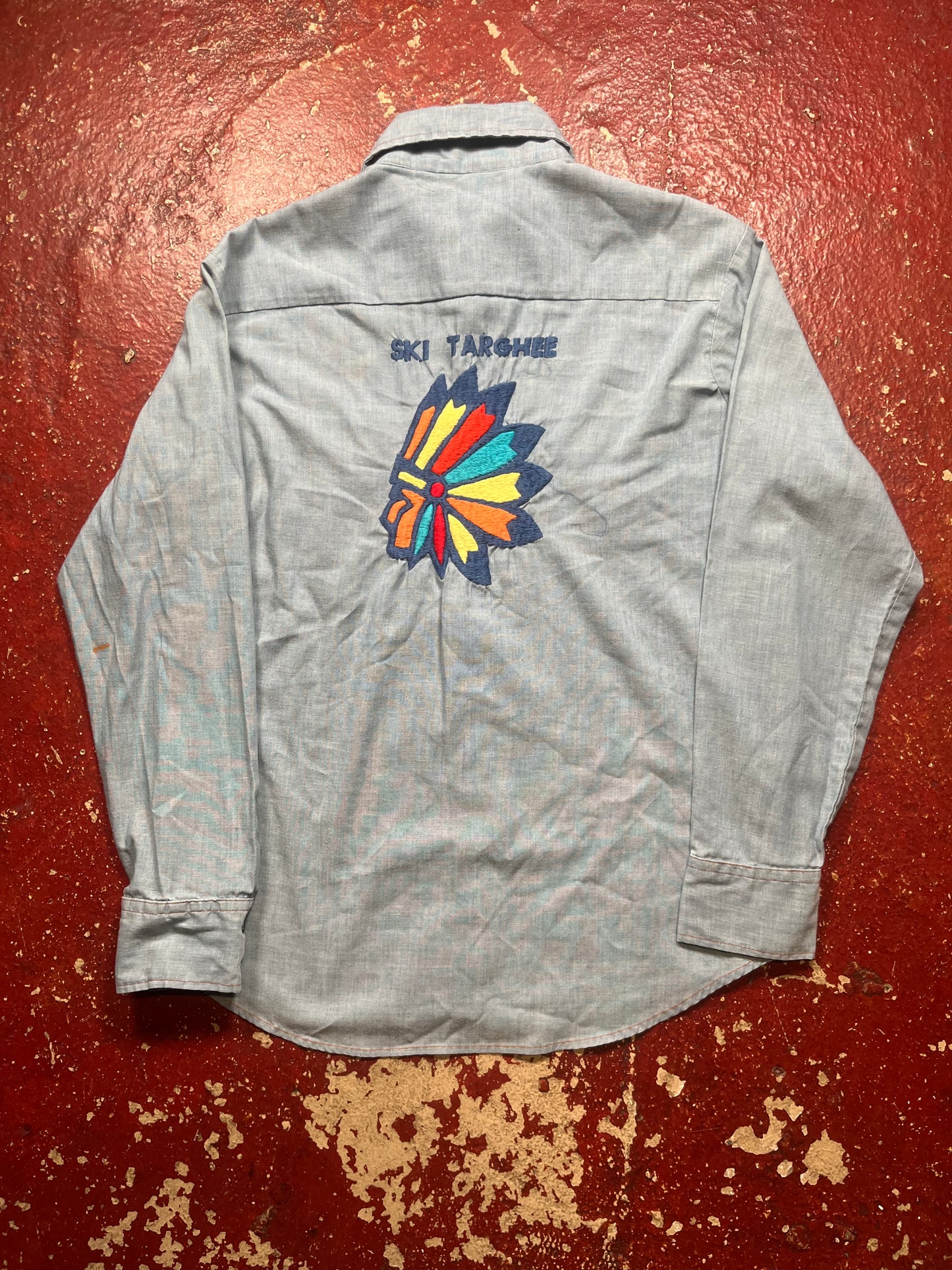 70s Ski Targhee Chambray Shirt