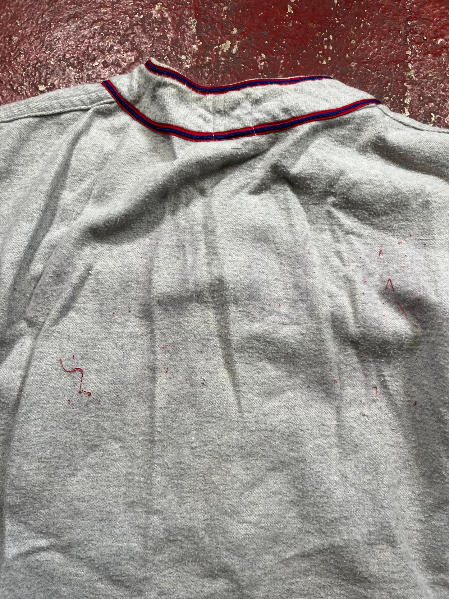 1950s Wool Baseball Jersey