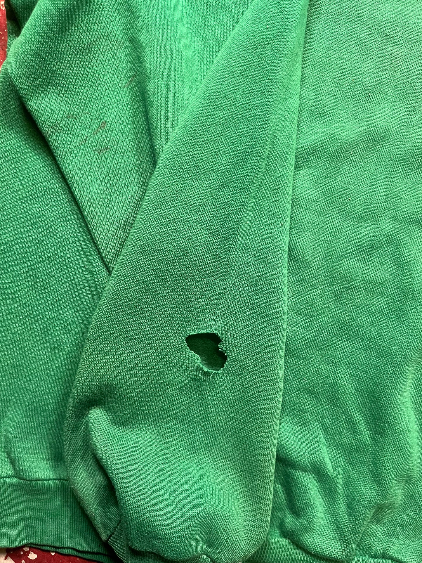 70s Russell Green Crewneck
