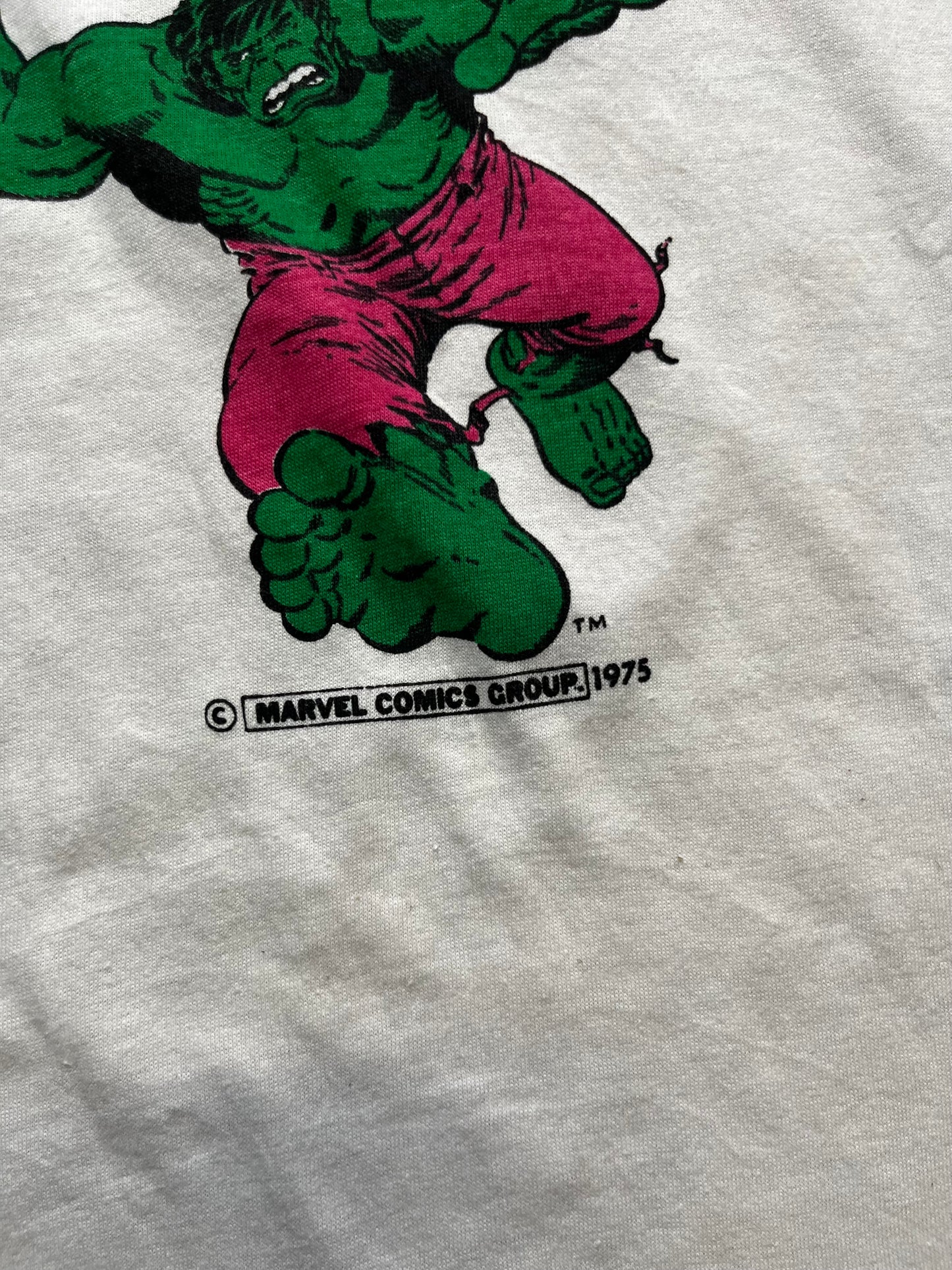 1975 Incredible Hulk Ringer Tee