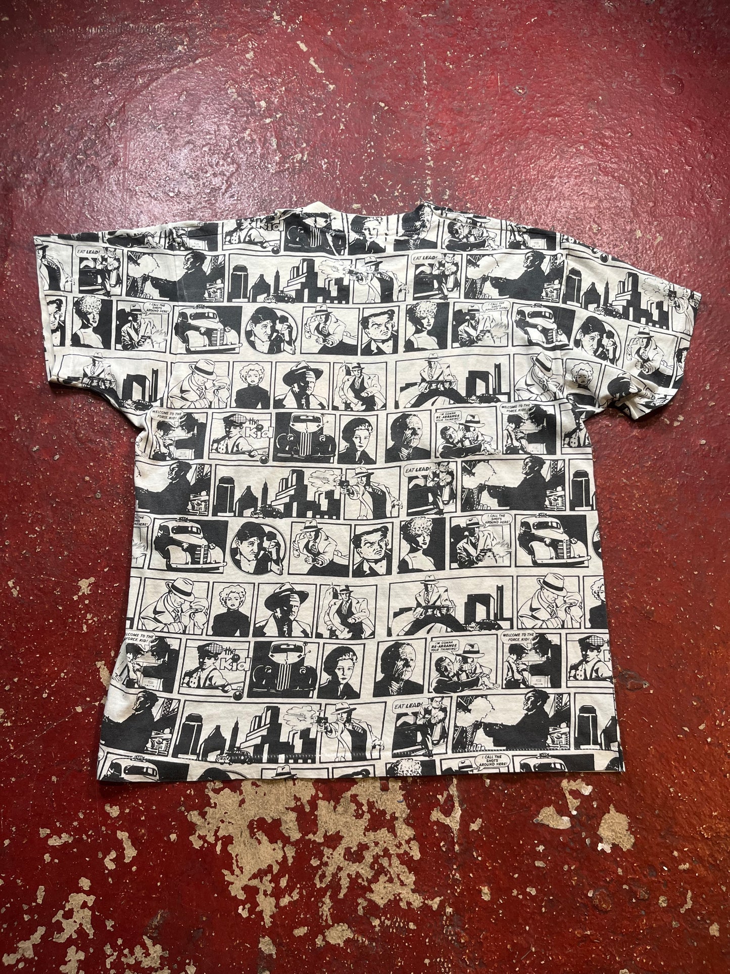 90s Dick Tracy Comic AOP Tee