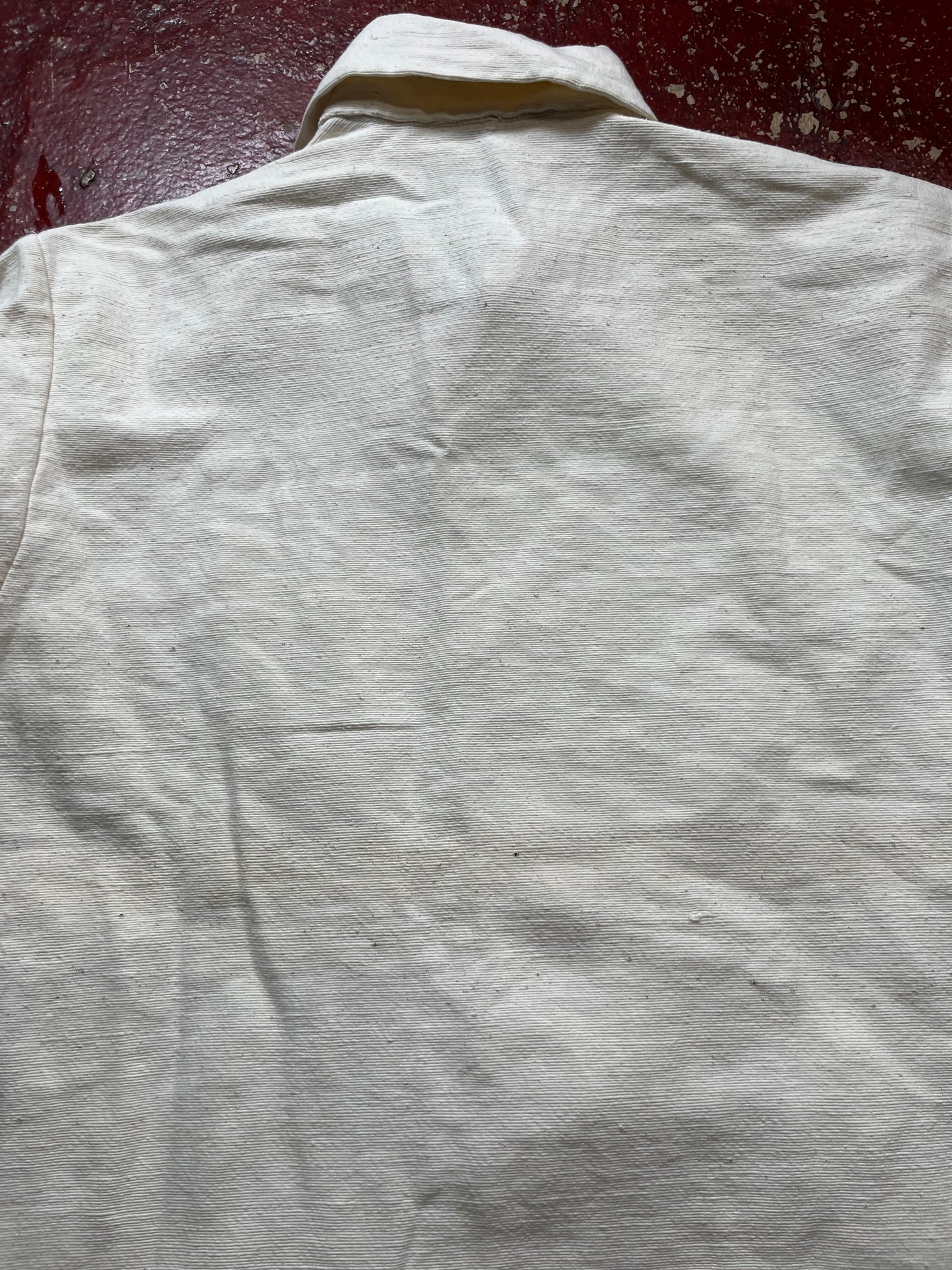 50s/60s White Button Up Jacket