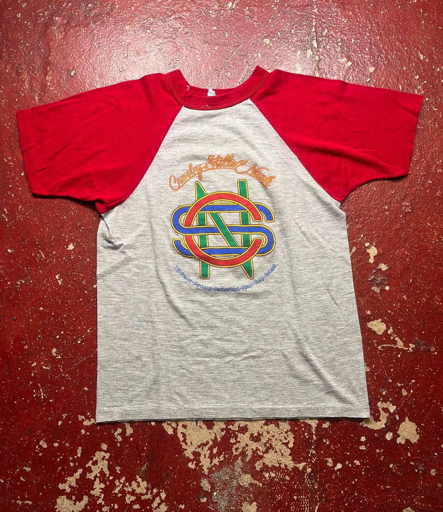 80s Crosby Stills & Nash “Allies” Tee