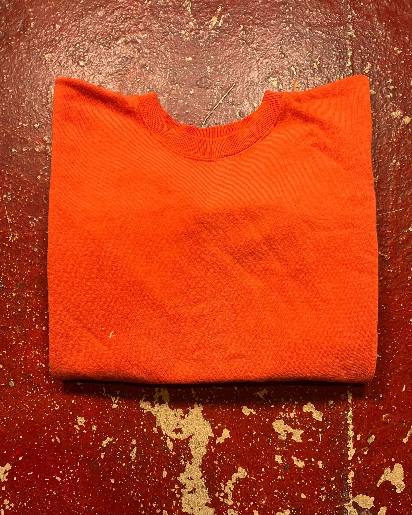 60s Orange Crewneck