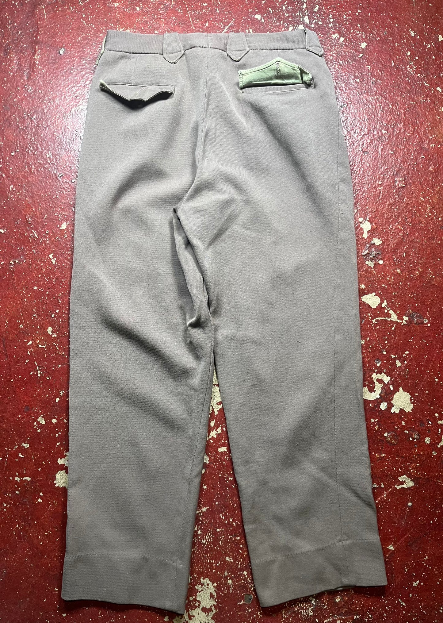 50s Saddle Sturdy Western Gabardine Pants