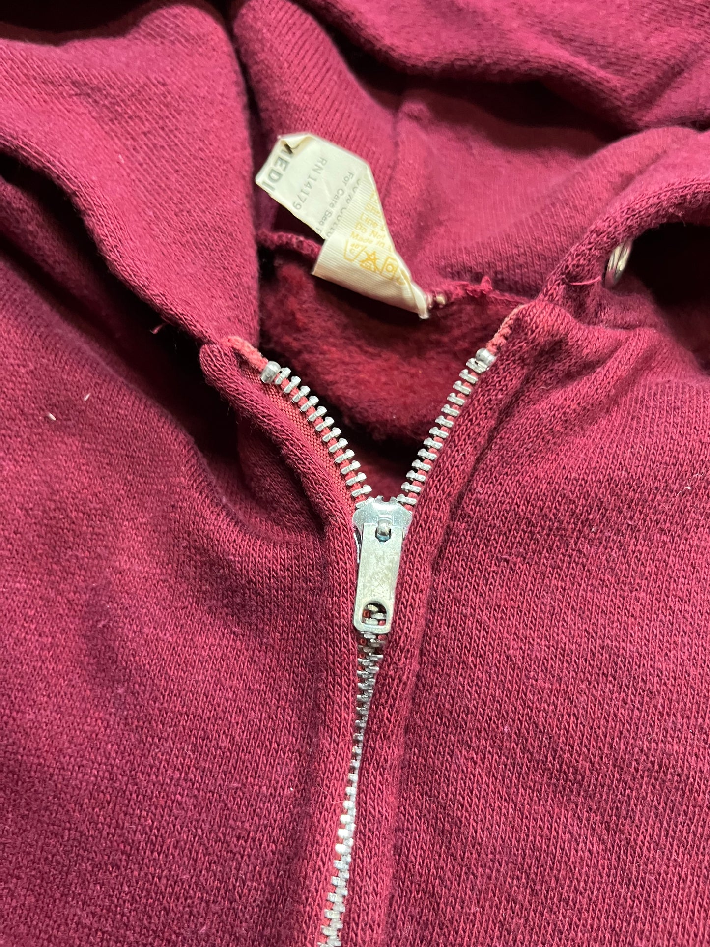 70s Maroon Hoodie