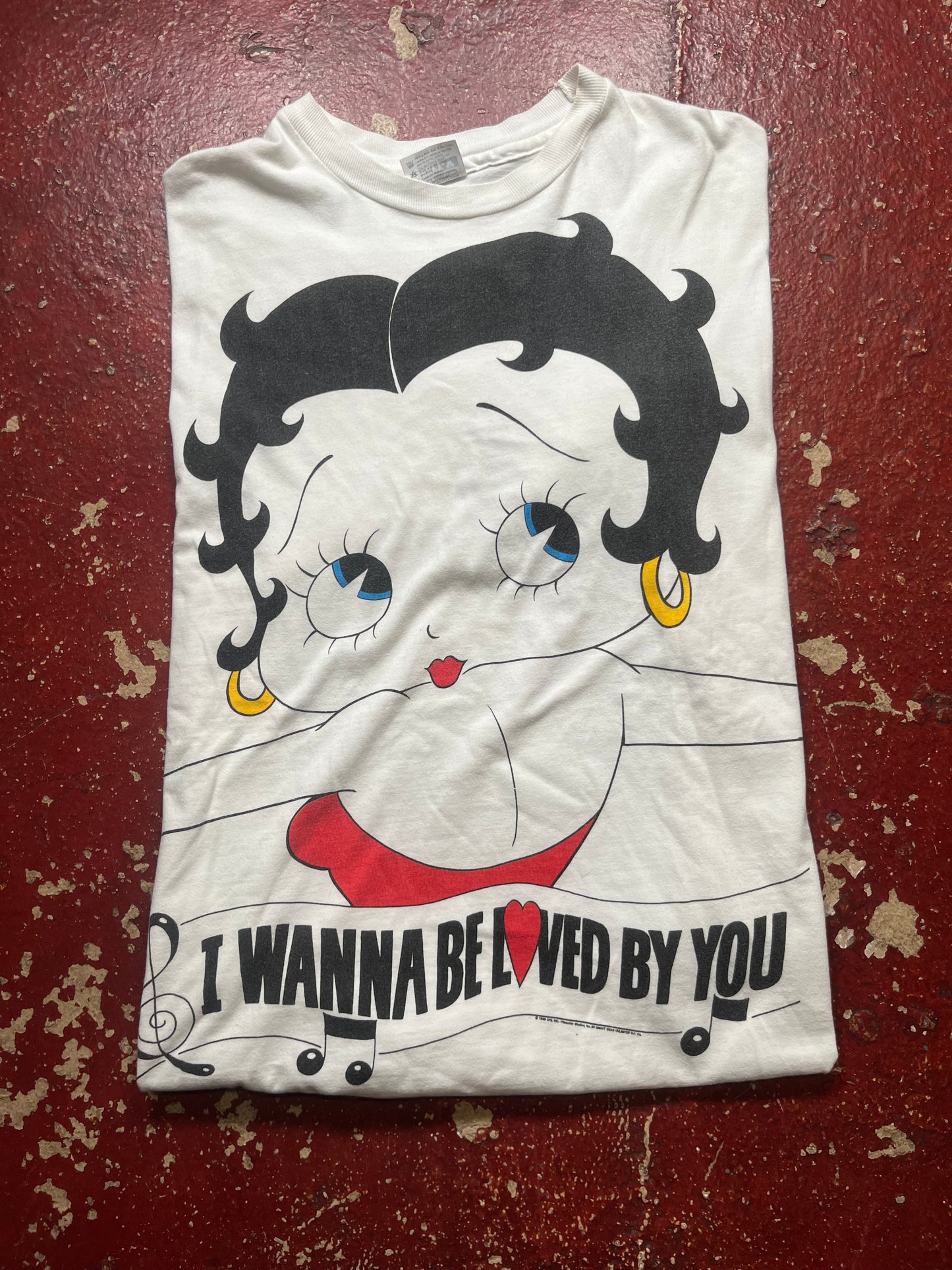 1989 Betty Boop “Wanna Be Loved By You” Tee