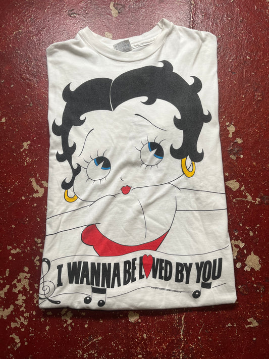 1989 Betty Boop “Wanna Be Loved By You” Tee