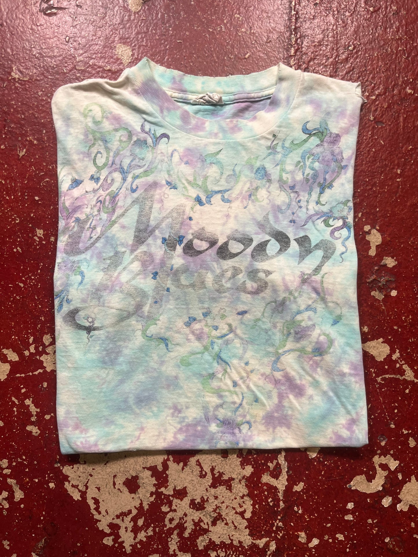 90s Liquid Blue Moody Blues Tee