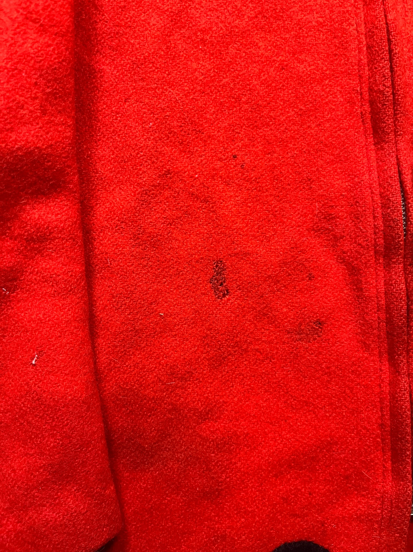50s Home Made Wool Full Zip Jacket