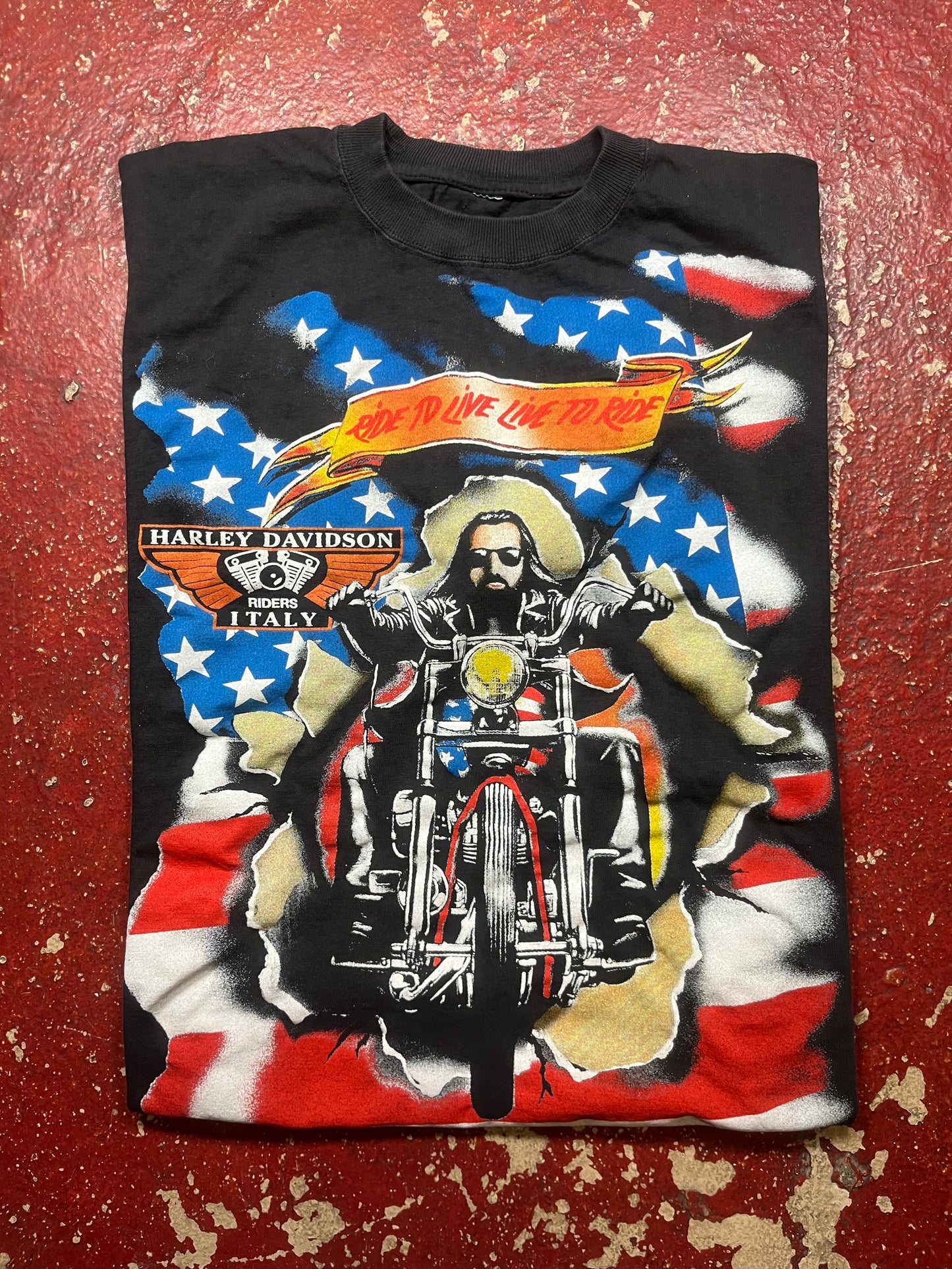 1999 Harley Davidson Italy Tee