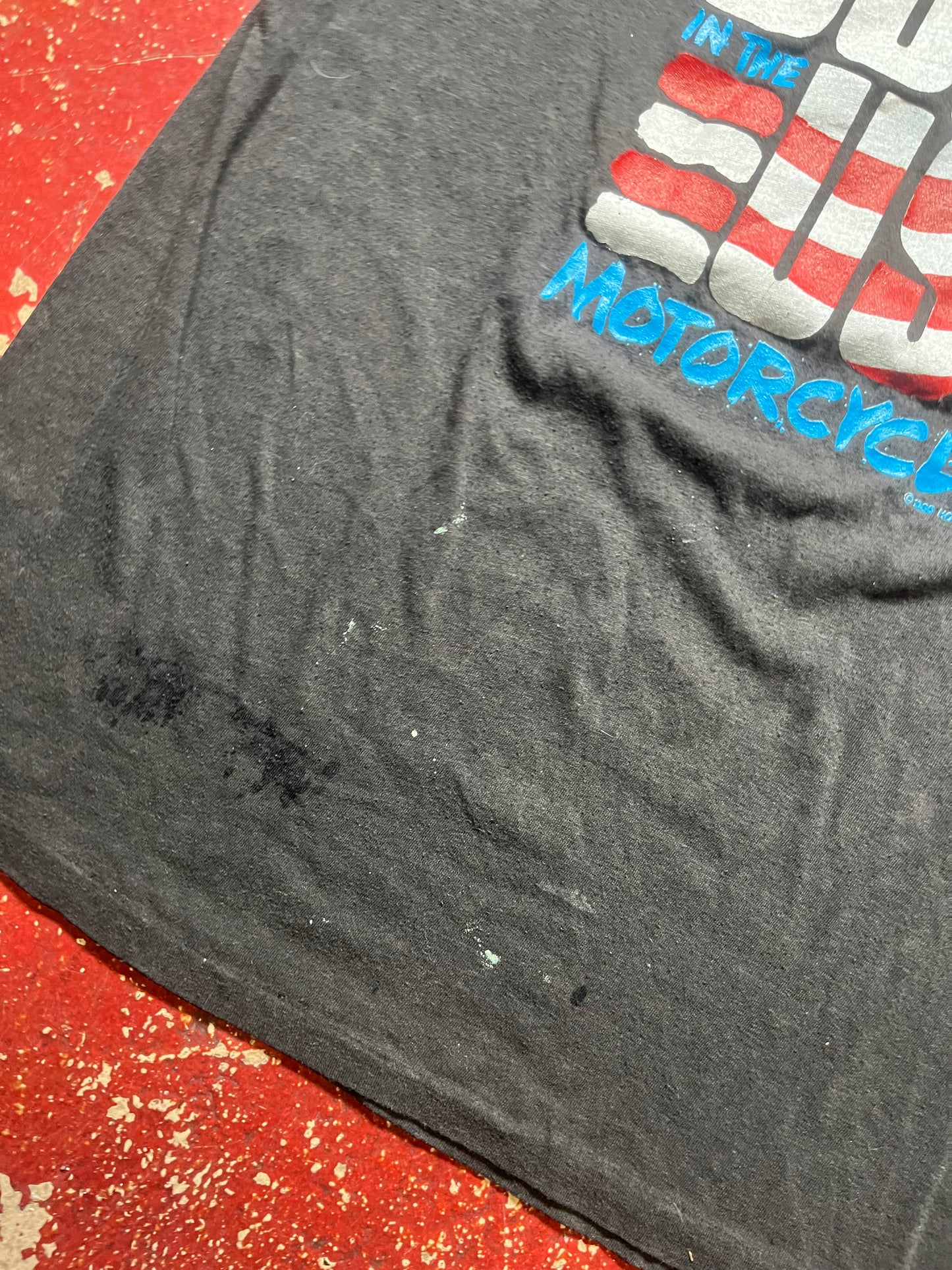 1986 Harley Davidson “Born In The USA” Tee