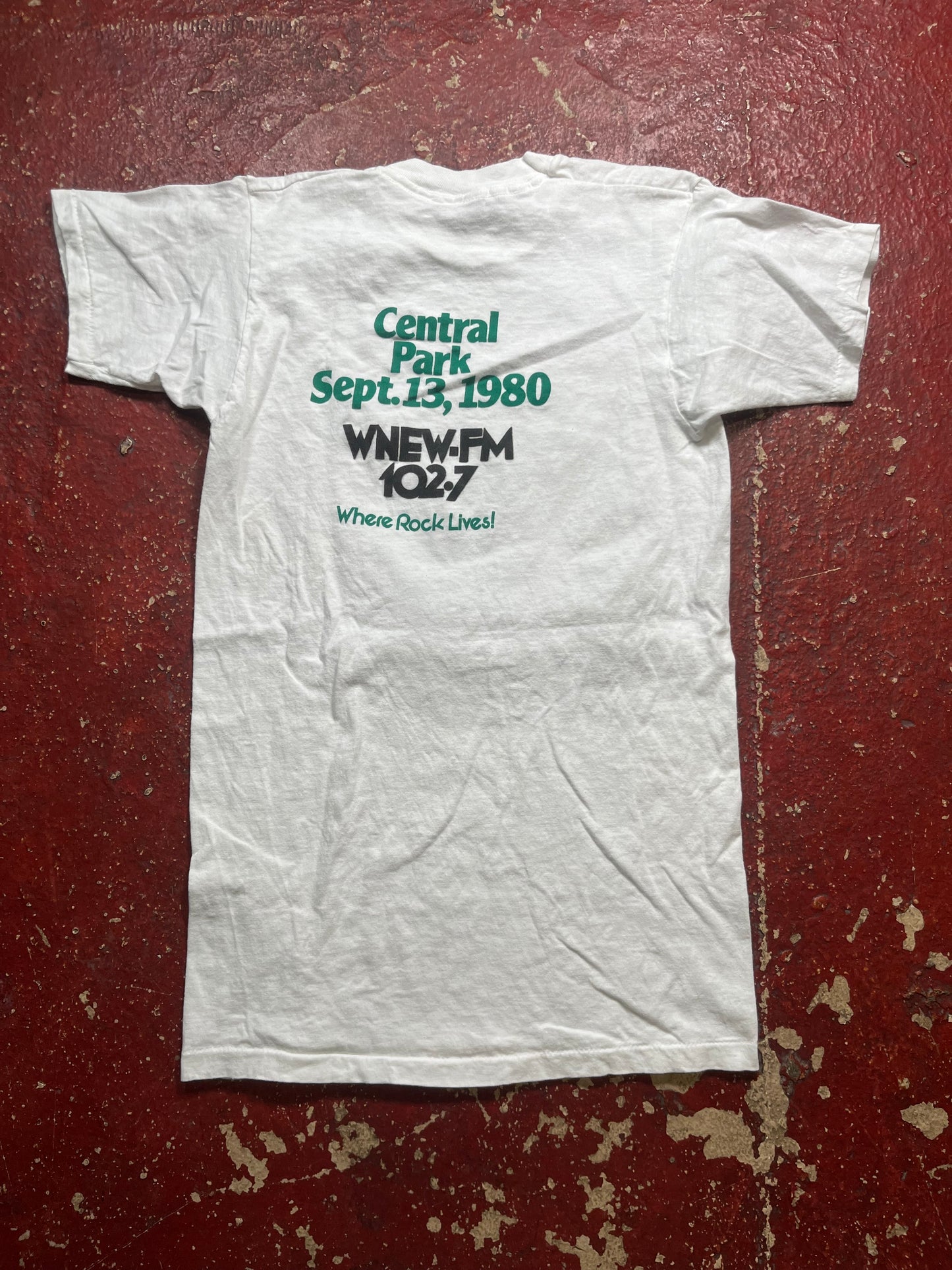 1980 Elton John NYC Parks Tee