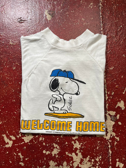 80s Snoopy “Welcome Home” Tee