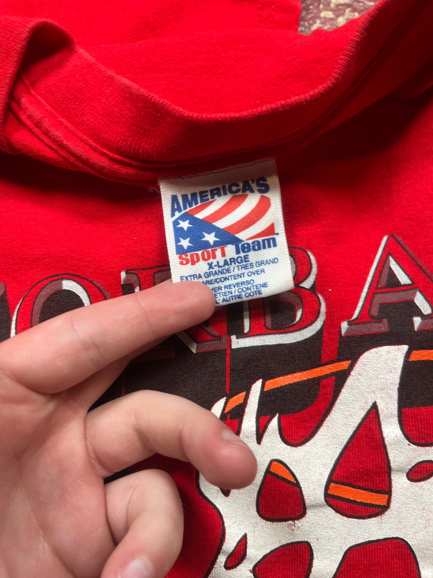 1994 Flintstones Arkansas Tee