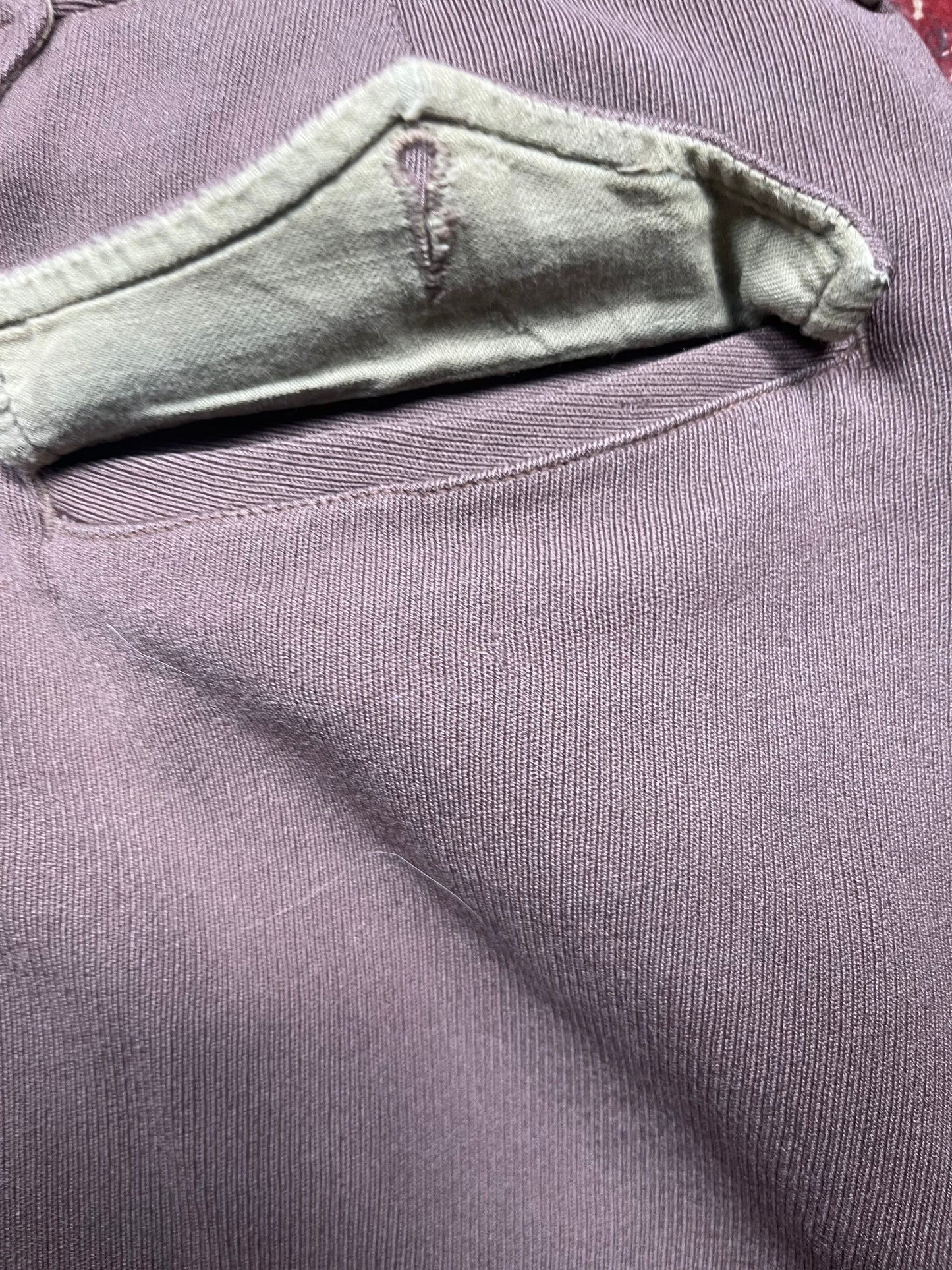 50s Saddle Sturdy Western Gabardine Pants