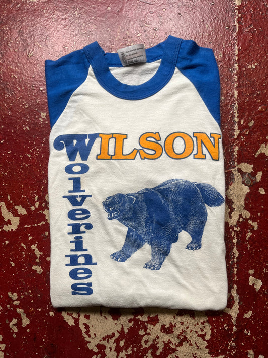 70s/80s Wilson Wolverines Raglan Shirt