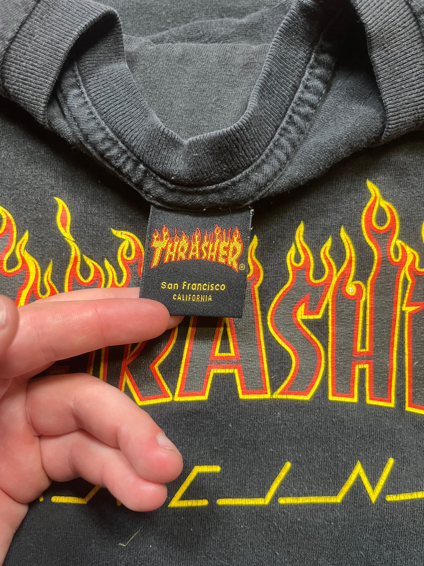 90s/00s Thrasher Racing Staff Tee